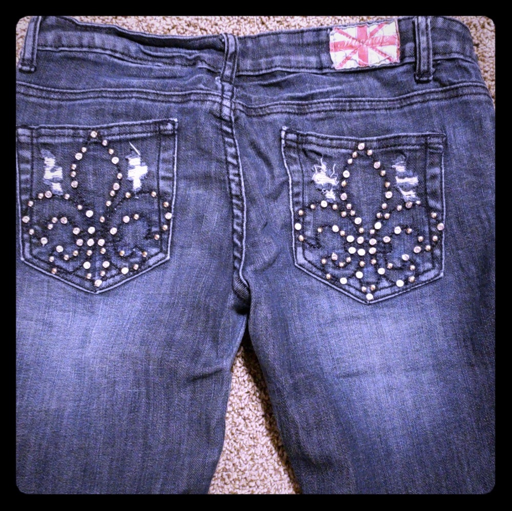 Embroidered Jeans